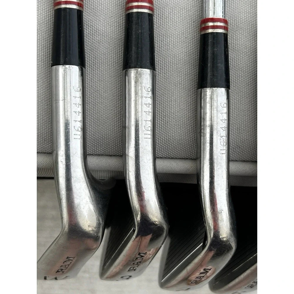 RAM FX Oversize Iron Set LH 3-9 & W‎ Steel Shaft Stiff Flex Golf Clubs